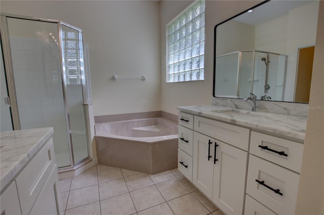 1679 Shadowmoss Cir, Lake Mary, FL 32746 - full bath featuring vanity, plenty of natural light, and a shower stall