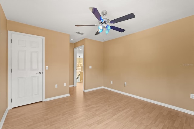 9128 Phillips Grove Ter, Orlando, FL 32836 - unfurnished bedroom featuring light wood-style flooring and ceiling fan