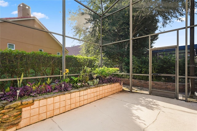 9128 Phillips Grove Ter, Orlando, FL 32836 - view of unfurnished sunroom