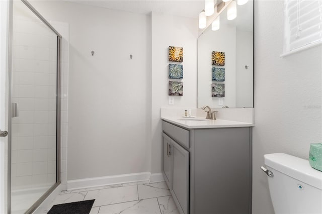 4974 Windermere Ave, Kissimmee, FL 34746 - full bath with marble look tiles, vanity, and tiled shower
