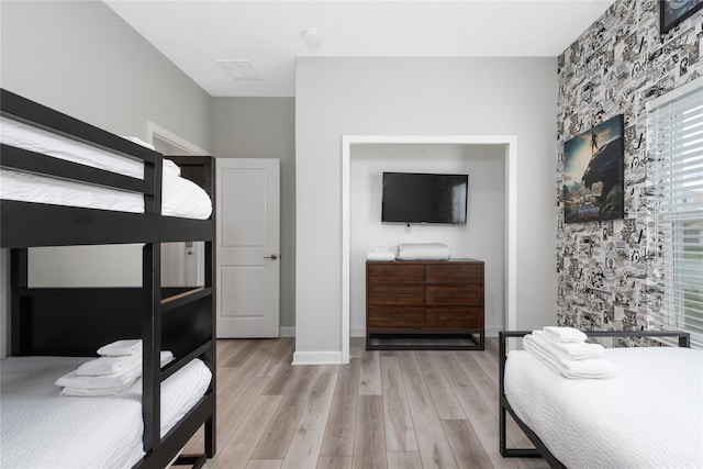 4974 Windermere Ave, Kissimmee, FL 34746 - bedroom featuring light wood finished floors