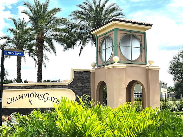 1351 Shinnecock Hills Dr, Davenport, FL 33896 - view of community sign