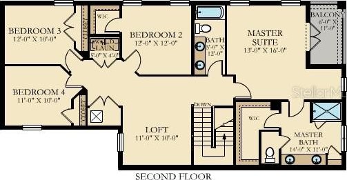 1351 Shinnecock Hills Dr, Davenport, FL 33896 - view of room layout