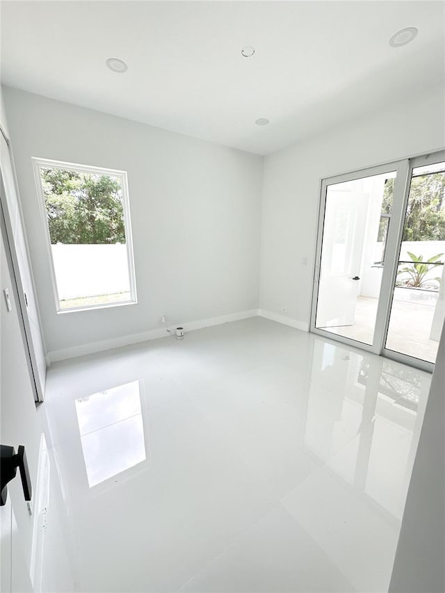 9 Edison Ln, Palm Coast, FL 32164 - unfurnished room with recessed lighting