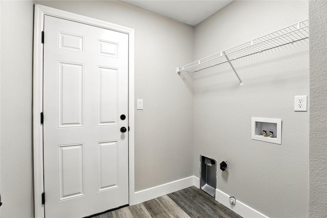 1850 N St, Longwood, FL 32750 - laundry room featuring dark wood-style flooring and hookup for a washing machine