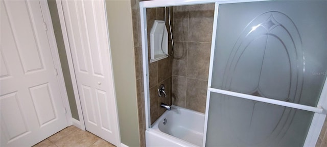 5595 Schefflera, Grant, FL 32949 - bathroom featuring tile patterned flooring and shower / bath combination
