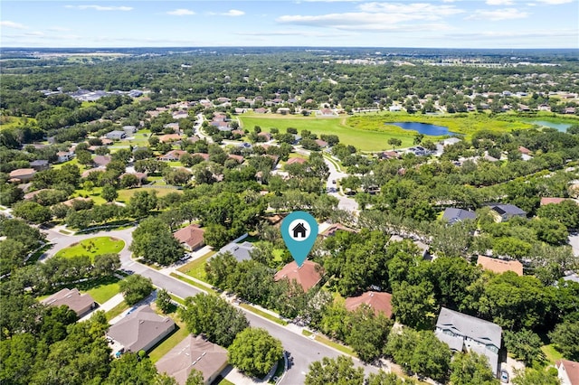 2613 Breezy Meadow Rd, Apopka, FL 32712 - aerial view of residential area with a large body of water