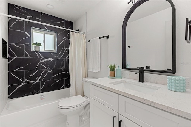 1030 Huntington Ct, Longwood, FL 32750 - bathroom featuring vanity and shower / bath combo with shower curtain