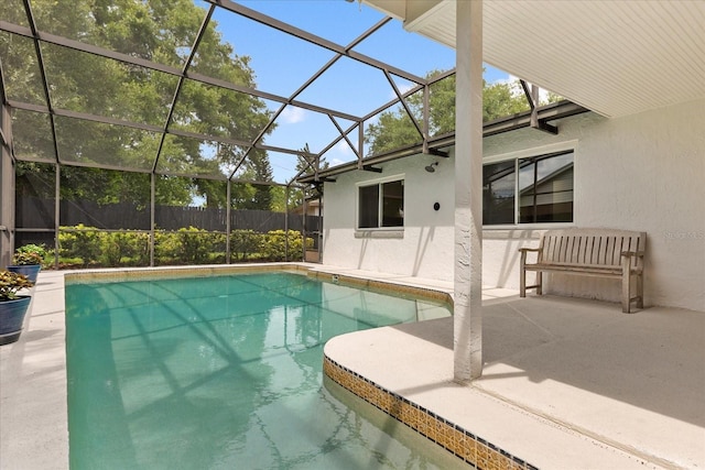 1030 Huntington Ct, Longwood, FL 32750 - view of pool featuring a patio area and a lanai