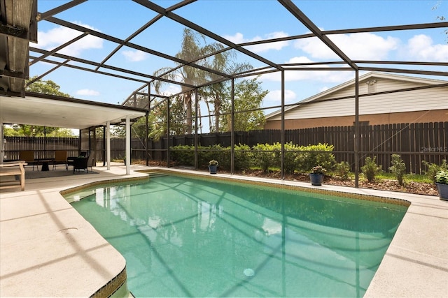 1030 Huntington Ct, Longwood, FL 32750 - view of pool featuring a patio area and a fenced backyard