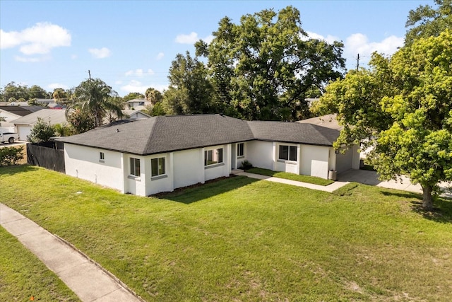 1030 Huntington Ct, Longwood, FL 32750 - rear view of house featuring roof with shingles and stucco siding