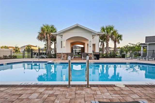 4316 Foggy Oak Ln, Sanford, FL 32773 - community pool featuring a patio