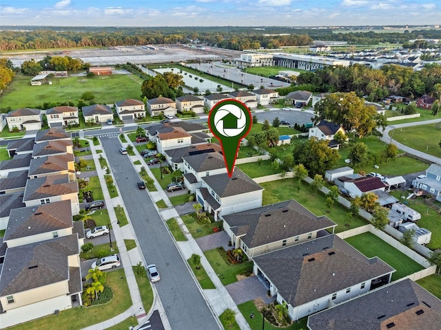 4316 Foggy Oak Ln, Sanford, FL 32773 - aerial overview of property's location with nearby suburban area