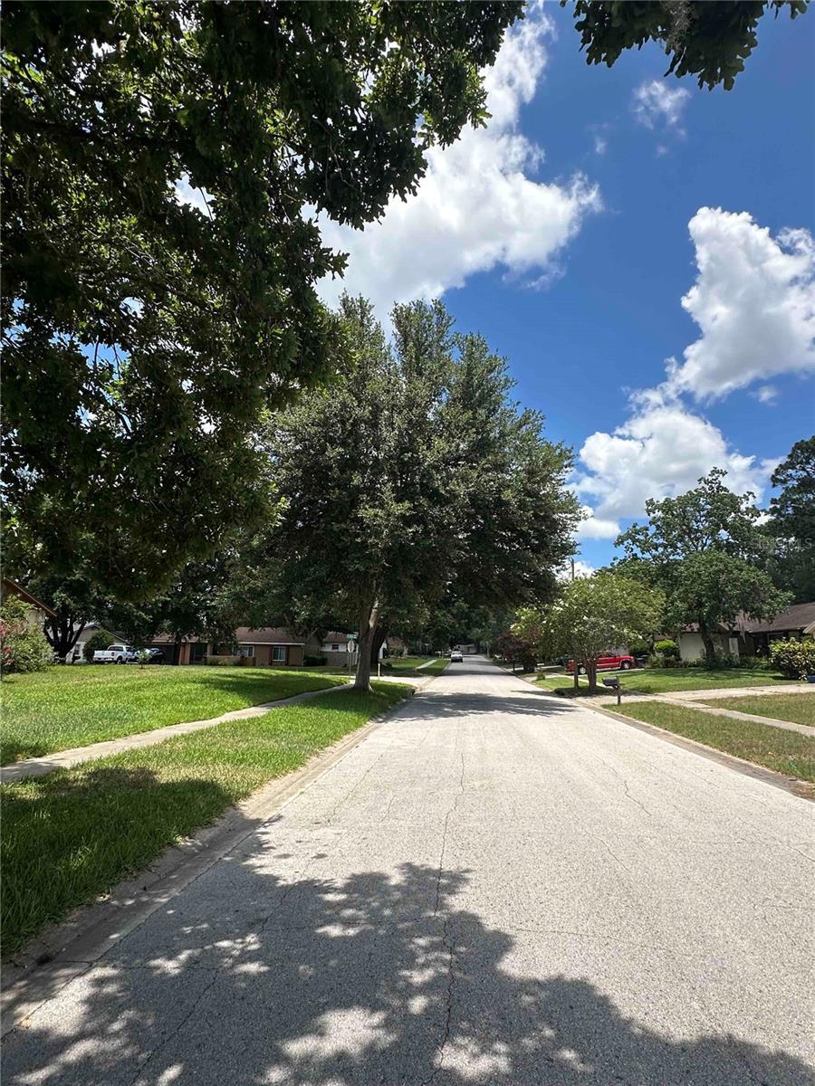 448 S Meander Dr, Altamonte Springs, FL 32714 - view of asphalt road featuring sidewalks and curbs