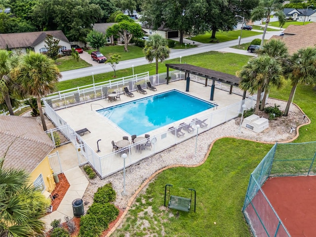 527 Durango Loop St, Davenport, FL 33897 - community pool featuring a gate