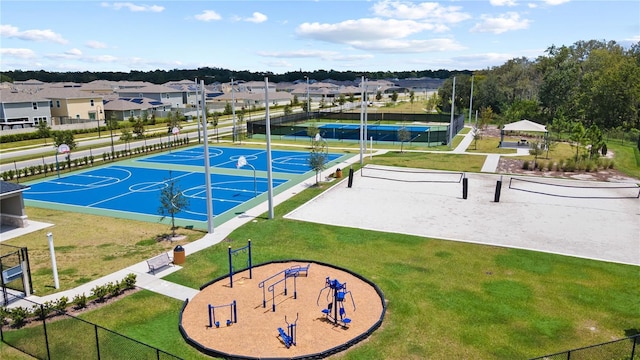 2084 Forage Dr, Kissimmee, FL 34746 - view of property's community featuring community basketball court