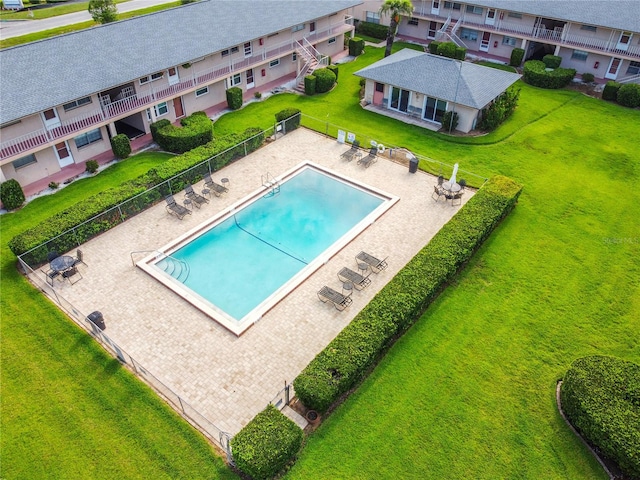 1100 E Caroline St Unit 204, Tavares, FL 32778 - community pool featuring a patio