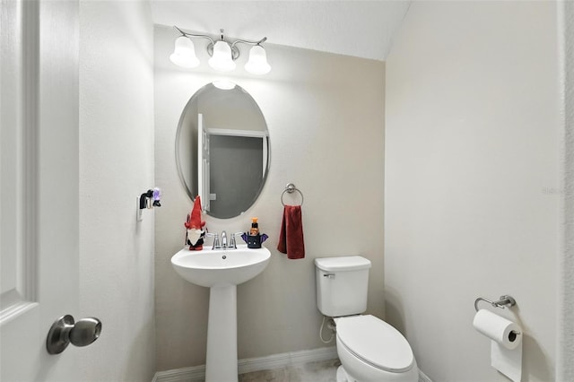 1110 Pine Falls Ln, Ocoee, FL 34761 - half bathroom with toilet and baseboards