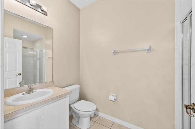 4558 Baleno Ln, Kissimmee, FL 34746 - full bathroom featuring tile patterned flooring, vanity, and a tile shower