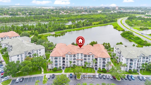 4114 Breakview Dr Unit 110, Orlando, FL 32819 - drone / aerial view of a nearby body of water