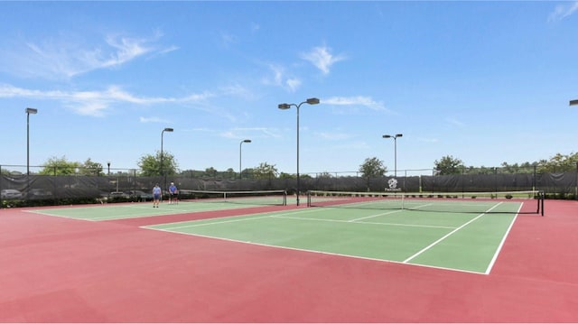 2907 Haze Rd, Clermont, FL 34714 - view of tennis court with community basketball court