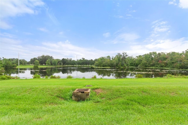 162 Canary Island Cir, Davenport, FL 33837 - view of grassy yard with a water view