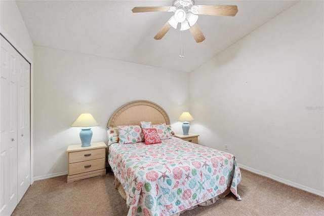 162 Canary Island Cir, Davenport, FL 33837 - bedroom featuring carpet, a closet, and ceiling fan