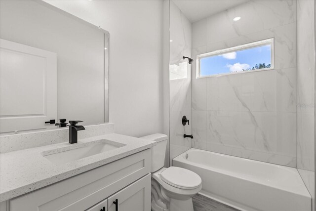 16057 SW 17th Ave, Ocala, FL 34473 - full bathroom with vanity and shower / bathtub combination