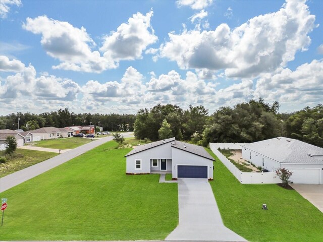 16057 SW 17th Ave, Ocala, FL 34473 - aerial perspective of suburban area