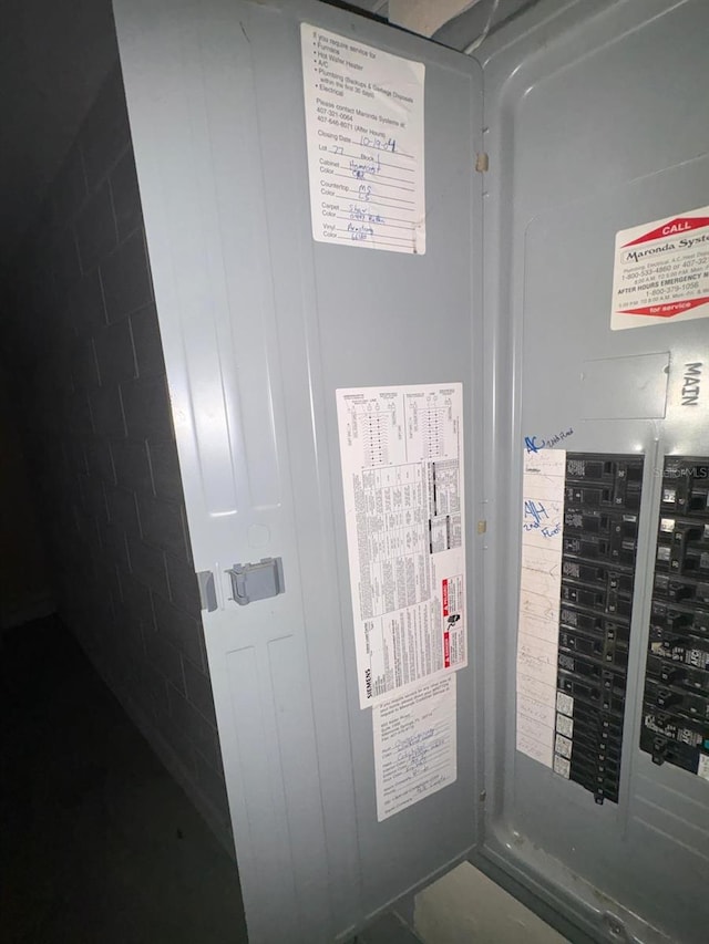 266 Vervain Ave, Davenport, FL 33837 - utilities with electric panel