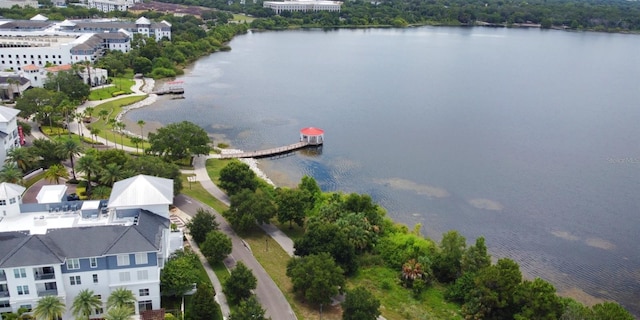1649 Lake Baldwin Ln, Orlando, FL 32814 - aerial view of property and surrounding area featuring a large body of water