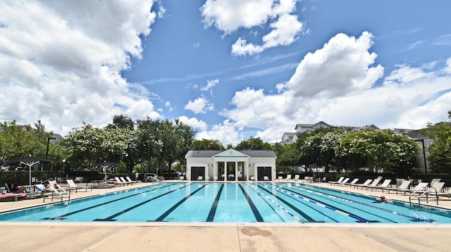 1649 Lake Baldwin Ln, Orlando, FL 32814 - community pool featuring a patio area