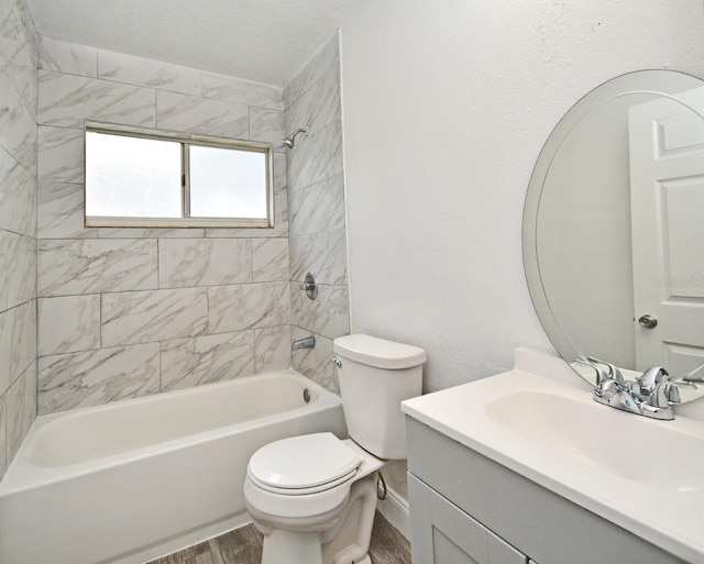1502 W 16 Th St, Sanford, FL 32771 - full bathroom with vanity, wood finished floors, and  shower combination