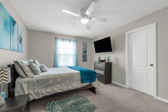 1270 Fountain Coin Loop, Orlando, FL 32828 - carpeted bedroom with ceiling fan and baseboards