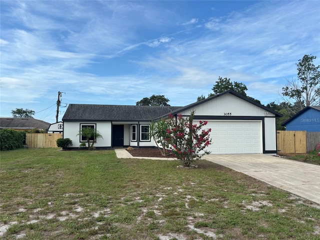 3055 Kirkland St, Deltona, FL 32738 - single story home with concrete driveway and a garage