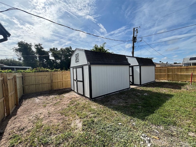 3055 Kirkland St, Deltona, FL 32738 - view of shed with a fenced backyard