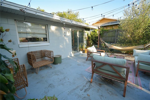 628 Riverview Ave, Altamonte Springs, FL 32714 - view of patio with an outdoor living space
