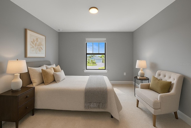 6256 Baywood Ct, Bradenton, FL 34211 - bedroom featuring light carpet and baseboards