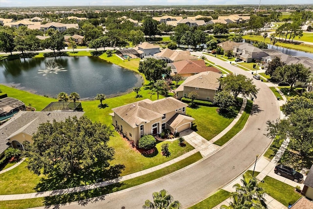 13147 Meergate Cir, Orlando, FL 32837 - aerial view of residential area with a large body of water