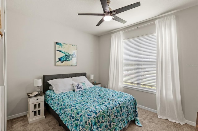 5065 Sparkling Water Way, Kissimmee, FL 34746 - bedroom featuring carpet floors and a ceiling fan