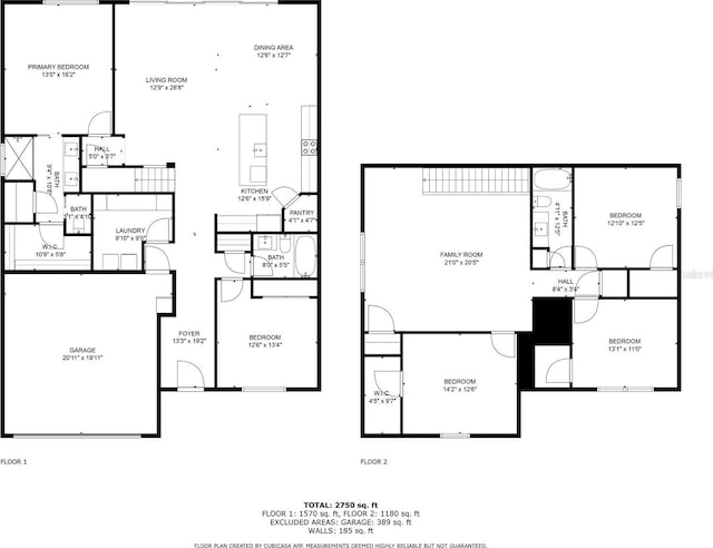 5065 Sparkling Water Way, Kissimmee, FL 34746 - view of room layout