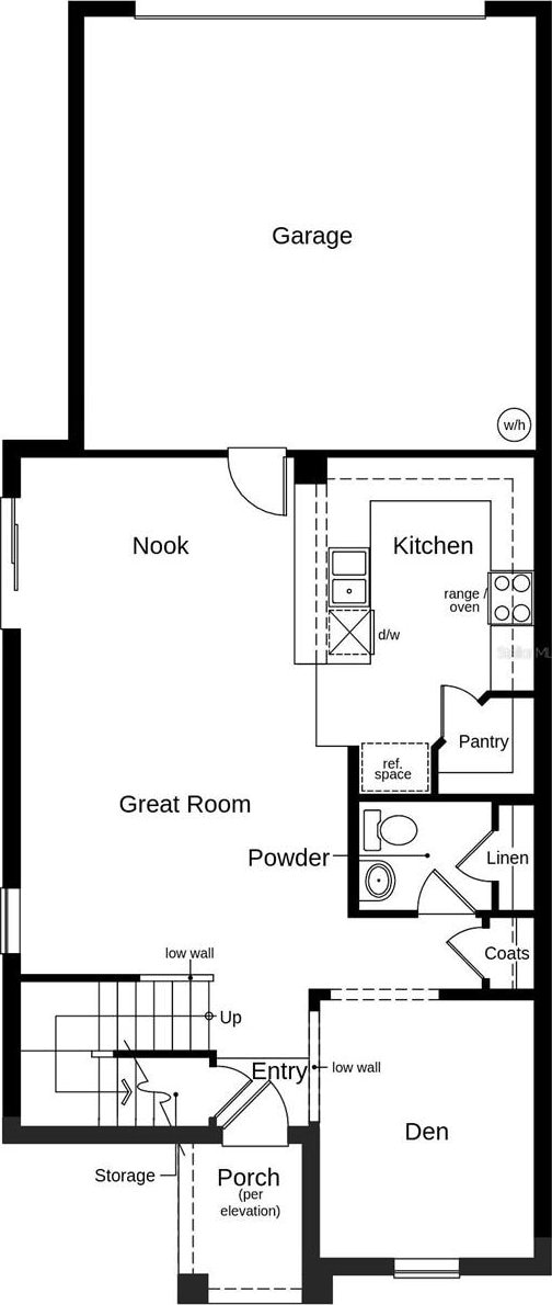 742 Overpool Ave, Davenport, FL 33896 - view of floor plan / room layout