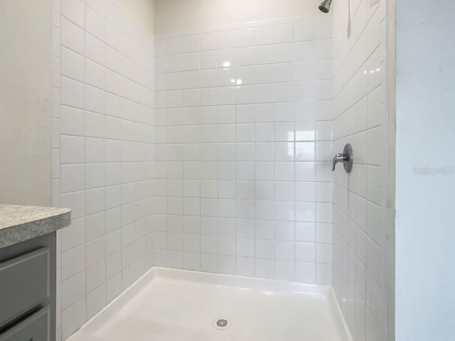 313 Sofia Ln, Lake Alfred, FL 33850 - bathroom with a tile shower and vanity