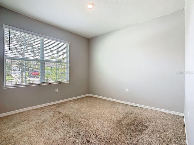 313 Sofia Ln, Lake Alfred, FL 33850 - empty room with carpet and recessed lighting