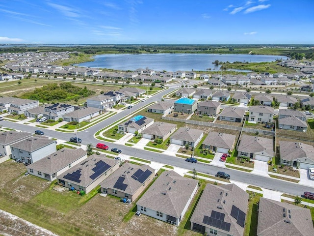 313 Sofia Ln, Lake Alfred, FL 33850 - aerial view of residential area with a nearby body of water