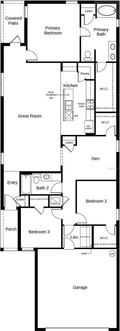 121 Acer Ln, Auburndale, FL 33823 - view of home floor plan