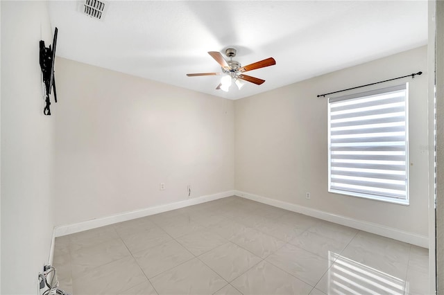 13217 Briar Forest Ct, Orlando, FL 32828 - empty room with ceiling fan and baseboards