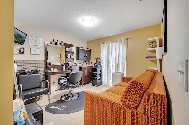 13217 Briar Forest Ct, Orlando, FL 32828 - office area with a textured ceiling