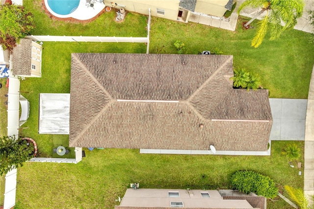 13217 Briar Forest Ct, Orlando, FL 32828 - drone / aerial view of a pool