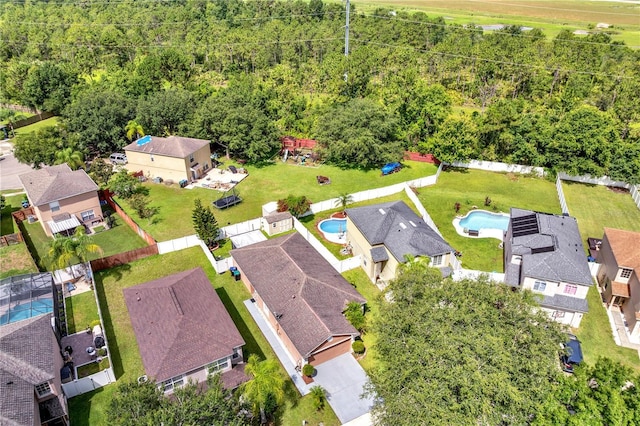 13217 Briar Forest Ct, Orlando, FL 32828 - aerial perspective of suburban area featuring a forest